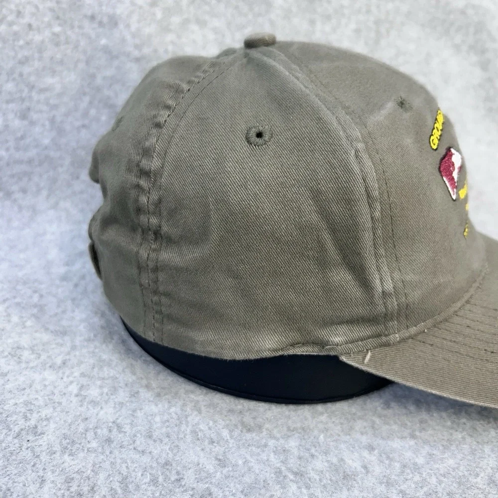 Ground Zero Farms Mens Olive Outdoor Cap Registered Hereford Farm Hat OSFM